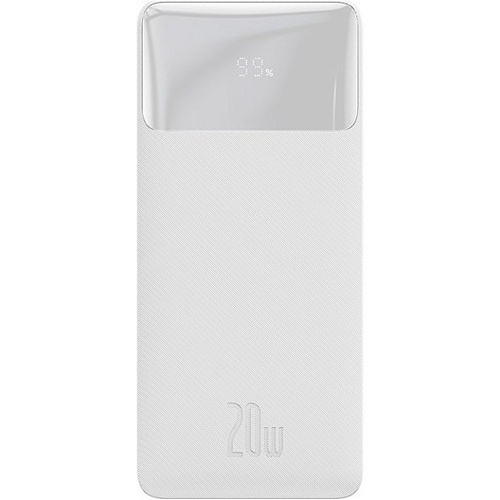 Внешний аккумулятор Baseus Bipow Overseas 20W 20000mAh White (PPBD050302/PPDML-M02)
