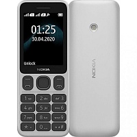 Мобильный телефон Nokia 125 Dual Sim White (16GMNW01A01) UA-UCRF Мобильный телефон Nokia 125 Dual Sim White (16GMNW01A01) UA-UCRF