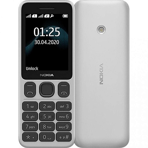 Мобильный телефон Nokia 125 Dual Sim White (16GMNW01A01) UA-UCRF