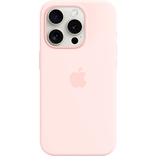 Чохол Silicone Case with MagSafe для Apple iPhone 15 Pro Light Pink AAA - придбати в Дніпрі, Україні: ціна, характеристики | інтернет-магазин TOUCH Чохол Silicone Case with MagSafe для Apple iPhone 15 Pro Light Pink AAA - придбати в Дніпрі, Україні: ціна, характеристики | інтернет-магазин TOUCH