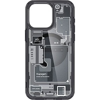 Чехол Spigen Ultra Hybrid Zero One with MagSafe для Apple iPhone 15 Pro Black (ACS06721) Чехол Spigen Ultra Hybrid Zero One with MagSafe для Apple iPhone 15 Pro Black (ACS06721)