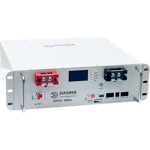 Акумулятор Dipower LiFePO4 48V (51.2V/100Ah/5120Wh) (DP-51-100-rackmntd) - придбати в Дніпрі, Україні: ціна, характеристики | інтернет-магазин TOUCH