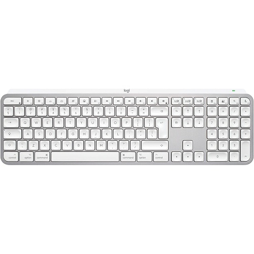 Клавиатура Logitech MX Keys S for Mac Pale Grey (920-011638)