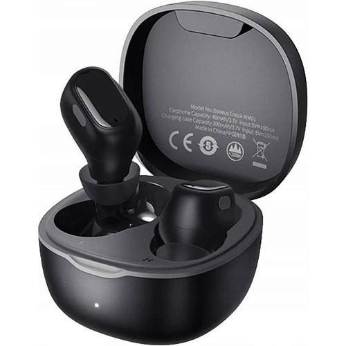 Навушники Baseus True Wireless Earphones WM01 Black (NGWM01-01) - придбати в Дніпрі, Україні: ціна, характеристики | інтернет-магазин TOUCH