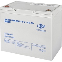 Аккумулятор LogicPower AGM-MG 12V (12V/55Ah/660Wh) (3873) Аккумулятор LogicPower AGM-MG 12V (12V/55Ah/660Wh) (3873)