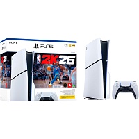 Ігрова консоль Sony PlayStation 5 Slim 1TB + NBA 2K26 (EN) Bundle - придбати в Дніпрі, Україні: ціна, характеристики | інтернет-магазин TOUCH Ігрова консоль Sony PlayStation 5 Slim 1TB + NBA 2K26 (EN) Bundle - придбати в Дніпрі, Україні: ціна, характеристики | інтернет-магазин TOUCH