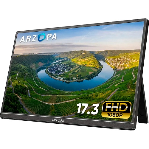 Портативний монітор Arzopa a1 Max Black - придбати в Дніпрі, Україні: ціна, характеристики | інтернет-магазин TOUCH