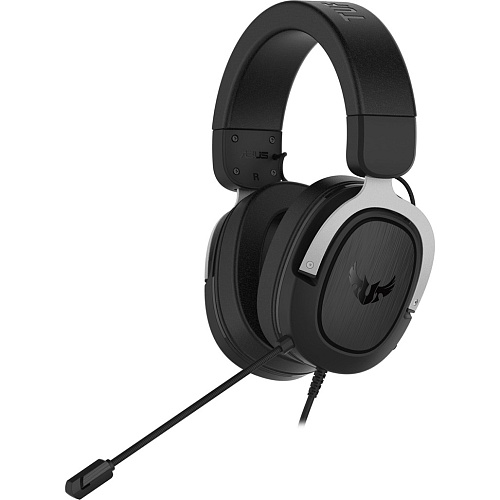 Игровые наушники Asus TUF Gaming H3 Silver (90YH025S-B1UA00)