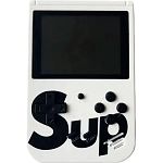 Ретро ігрова приставка SUP Game Box Dendy 400 in 1 AV White