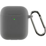 Чохол ArmorStandart Hang Silicone Case для Apple AirPods 2 Advanced Ash (ARM59677)