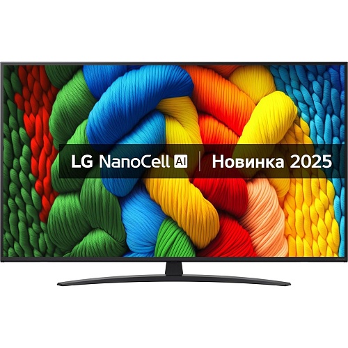 Телевизор LG NanoCell AI 81 50" UHD 4K (50NANO81A6A) UA