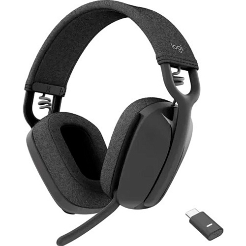 Ігрові навушники Logitech Zone Vibe Wireless Teams version Graphite (981-001157) - придбати в Дніпрі, Україні: ціна, характеристики | інтернет-магазин TOUCH