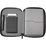 Блокнот для конференций Fizz Business Zipper Bag Grey (6930114521372)