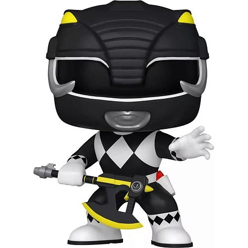 Фигурка Funko Pop! Power Rangers: Черный рейнджер 9.6см (72154)