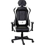 Геймерское кресло 1stPlayer FK2 Black/White