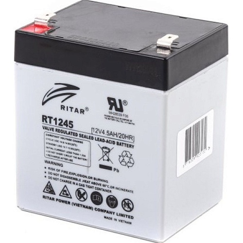 Акумулятор Ritar AGM 12V (12V/4.5Ah/54Wh) (RT1245) - придбати в Дніпрі, Україні: ціна, характеристики | інтернет-магазин TOUCH