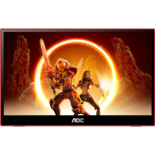 Портативний монітор AOC Gaming 16G3 Black/Red UA - придбати в Дніпрі, Україні: ціна, характеристики | інтернет-магазин TOUCH