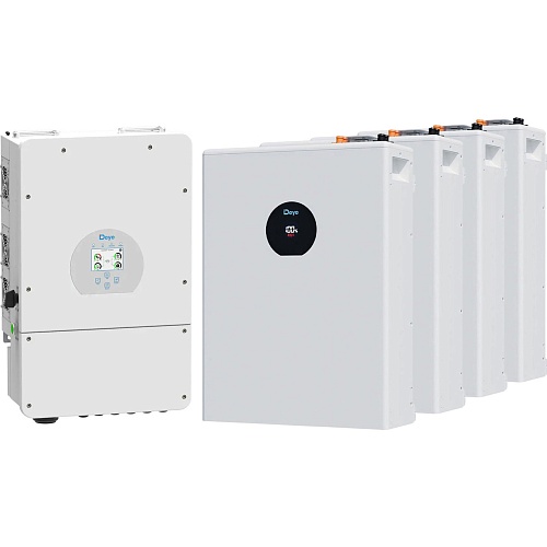 Система зберігання енергії Deye SUN-12K-SG02LP1-EU-AM3 12kW + 4 АКБ SE-F5 Pro-C 20.4kWh (51.2V/100Ah/5120Wh) - придбати в Дніпрі, Україні: ціна, характеристики | інтернет-магазин TOUCH