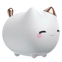 Ночник Baseus Cute Series Kitty Silicone Night light White (DGAM-A02)