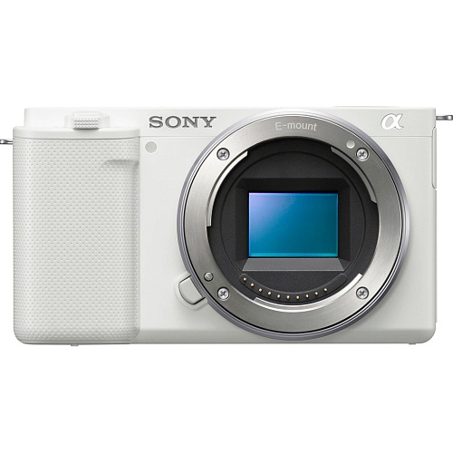 Беззеркальный фотоаппарат Sony ZV-E10 Body White (ILCZVE10W.CEC) UA