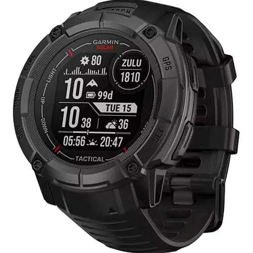 Смарт-часы Garmin Instinct 2X Solar Tactical Edition Black (010-02805-13/03)