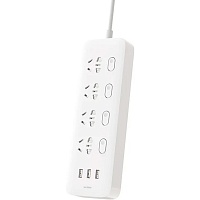 Сетевой фильтр MiJia Power Strip 4 розетки + 3 USB-port 2м White (MJSWSKCXB-01QM) Сетевой фильтр MiJia Power Strip 4 розетки + 3 USB-port 2м White (MJSWSKCXB-01QM)