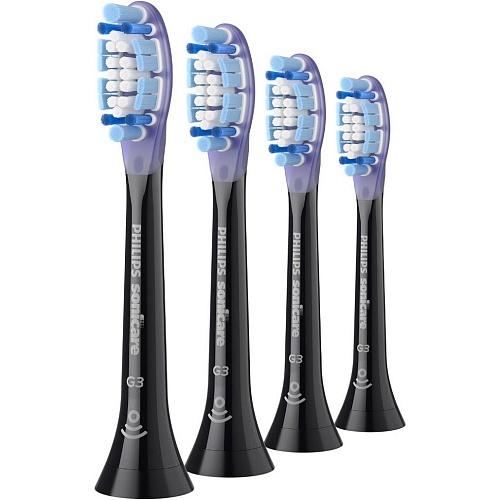 Насадка для зубной щетки Philips Sonicare G3 Premium Gum Care HX9054/88 Black 4шт