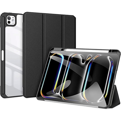 Чехол-книжка Dux Ducis Toby Series With Pencil Holder для Apple iPad Pro 11" M4/M5 (2024-2025) Black