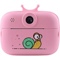 Детская фотокамера DK SnailSnap Printing Pink Детская фотокамера DK SnailSnap Printing Pink