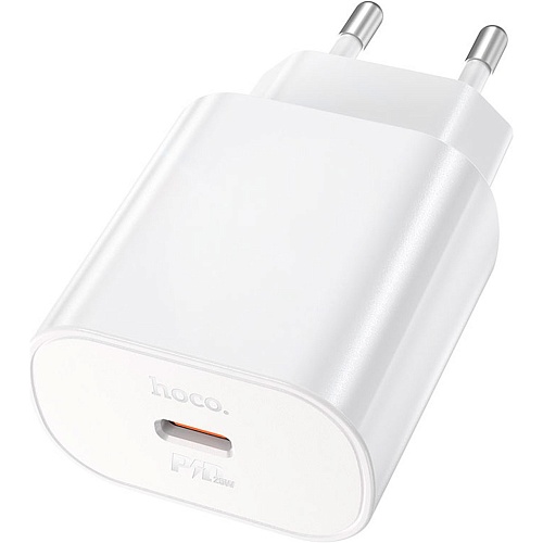 Сетевое зарядное устройство Hoco N22 PD 25w White (760067)
