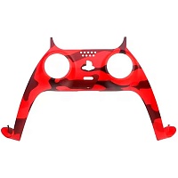 Накладка на геймпад Epik для DualSense Controller Red Camouflage 