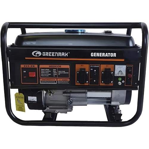 Генератор бензиновый Greenmax MB3900B