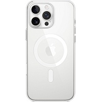 Чехол Clear Case with MagSafe для Apple iPhone 16 Pro Max Transparent АА