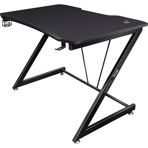 Комп'ютерний ігровий стіл Trust GXT711X Dominus Desk Black (24503) - придбати в Дніпрі, Україні: ціна, характеристики | інтернет-магазин TOUCH