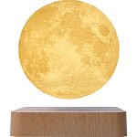 Нічний світильник HCNT Levitating Lamp Moon Light Wood Grain (SIM10-GW5) 