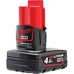 Акумулятор до електроінструменту Milwaukee M12 B4 (4932430065)