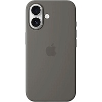 Чохол Silicone Case with MagSafe для Apple iPhone 16 Stone Gray AAA