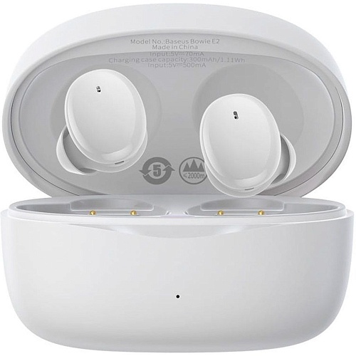 Наушники Baseus Bowie E2 True Wireless Earphones White (NGTW090002)