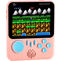 Ретро игровая приставка SUP G7 Game Box Portable 666 in 1 AV (Pink)
