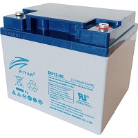 Аккумулятор Ritar GEL 12V (12V/40Ah/480Wh) (DG12-40) Аккумулятор Ritar GEL 12V (12V/40Ah/480Wh) (DG12-40)