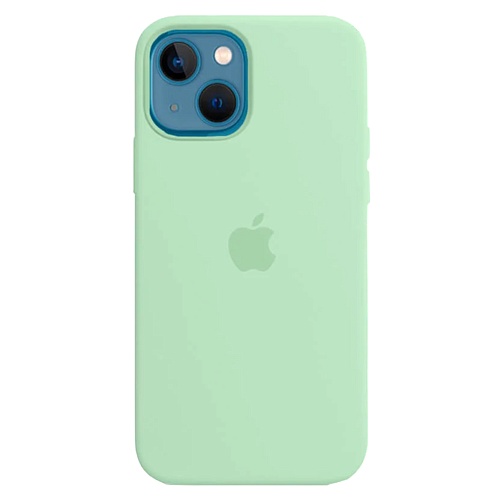 Чехол Silicone Case для Apple iPhone 13 (6.1) (Pistachio) АА