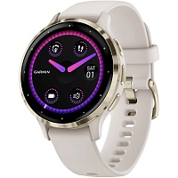 Смарт-годинник Garmin Venu 3S Soft Gold Stainless Steel Bezel with Ivory Case and Silicone Band (010-02785-04/54) - придбати в Дніпрі, Україні: ціна, характеристики | інтернет-магазин TOUCH