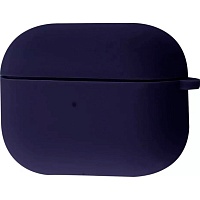 Чехол Silicone Case + Carbine для Apple AirPods Pro 2 Midnight Blue