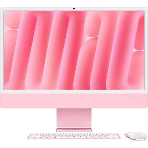Моноблок Apple iMac 24'' M4 10CPU/10GPU 16GB/256GB Pink (MWV43) 2024