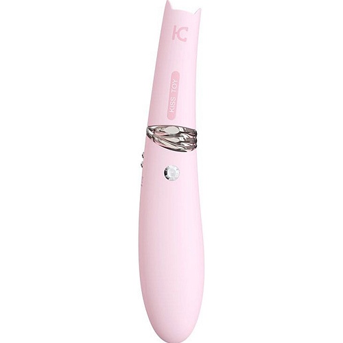 Вибратор с вакуумной стимуляцией KissToy Miss CC Pink (SO3622)