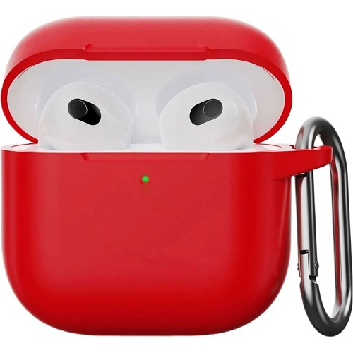 Чехол Silicone Case для Apple AirPods 4 Red