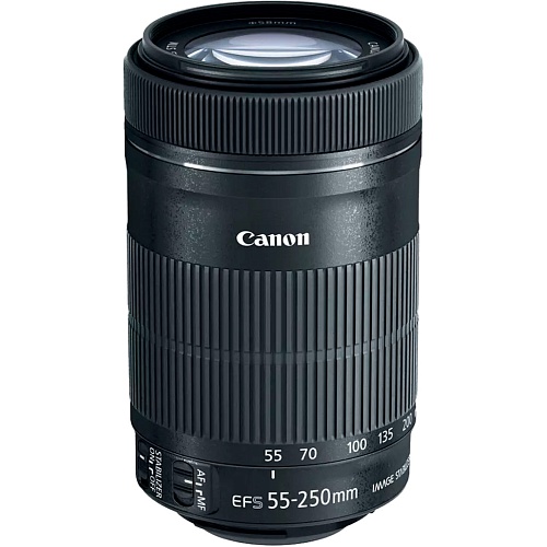 Об'єктив Canon EF-S 55-250mm f/4-5.6 IS STM (8546B005) - придбати в Дніпрі, Україні: ціна, характеристики | інтернет-магазин TOUCH