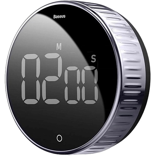 Электронный таймер Baseus Heyo Rotation Countdown Timer Black (ACDJS-01) 