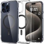 Чехол Spigen Ultra Hybrid MagFit with MagSafe для Apple iPhone 15 Pro Max Carbon Fiber (ACS06578)