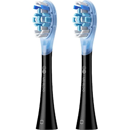 Насадка для зубної щітки Oclean UC02 B02 Ultra Clean Brush Head Black 2 шт (6970810553543) - придбати в Дніпрі, Україні: ціна, характеристики | інтернет-магазин TOUCH